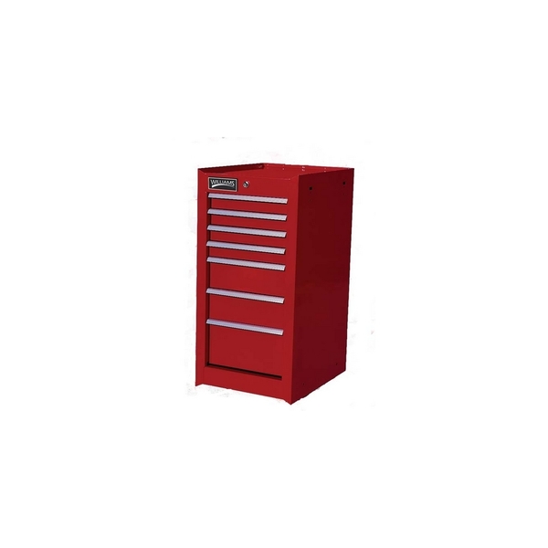 Snap-On WILLIAMS BRAND, 7 DRAWER 30" HVY-DUTY SIDECAB, RED 808691
